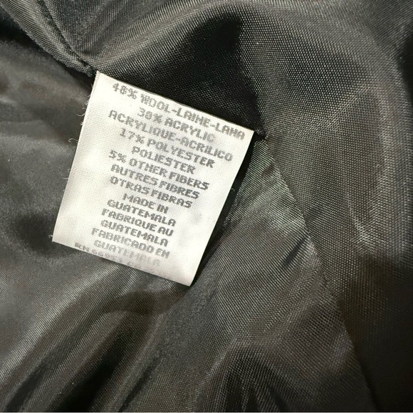 Vintage Wool Plaid Women's Blazer Size 16 Retro Pink Blue Green Black 16P XL - Picture 6 of 10